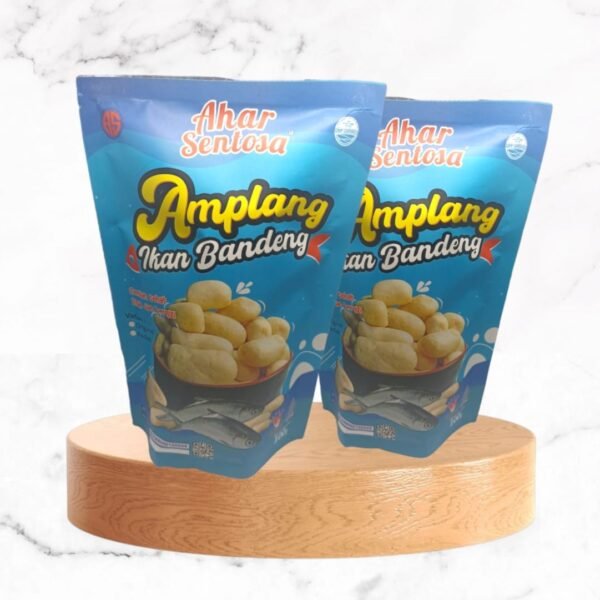 Amplang Ikan Bandeng 100 gr - Ahar Sentosa