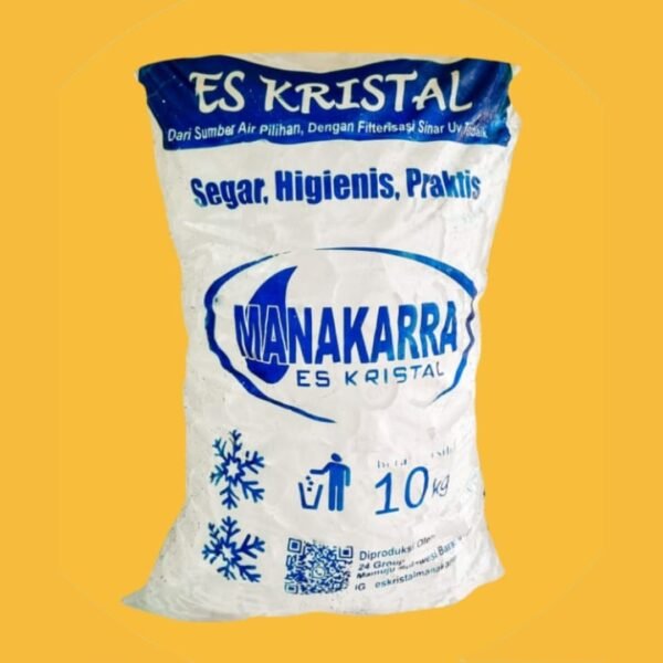 Es Batu Kristal 10 kg - Es Kristal Manakarra