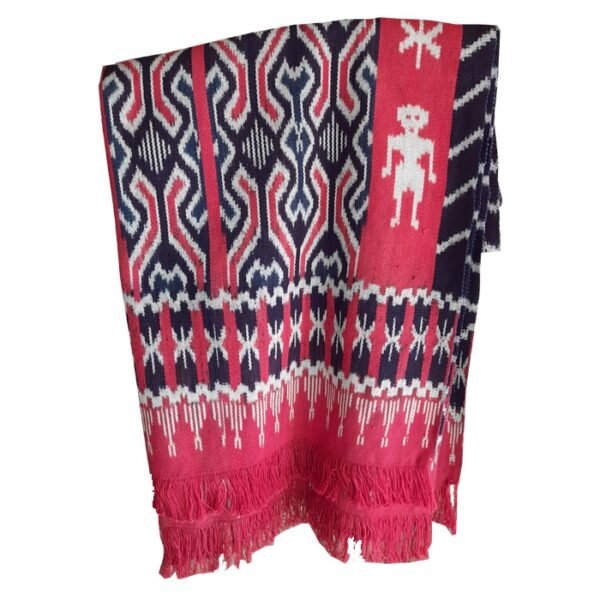 Kain Tenun Sekomandi Motif Ulukarua Kasalle (Bakba Deata) - Ulukarua