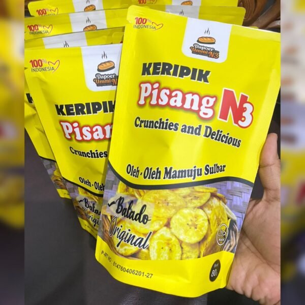 Keripik Pisang 80 g - Dapoer Ummi N3
