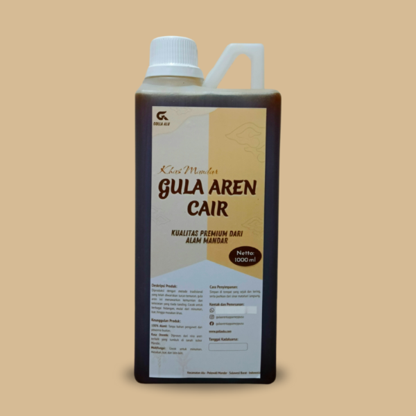 Gula Aren Cair 1 L – Golla Alu